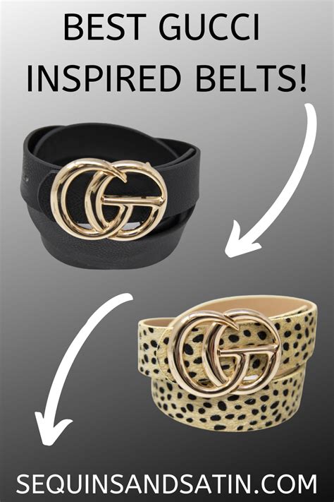 ladies replica gucci belt|Best Gucci Inspired Belts Under $30 .